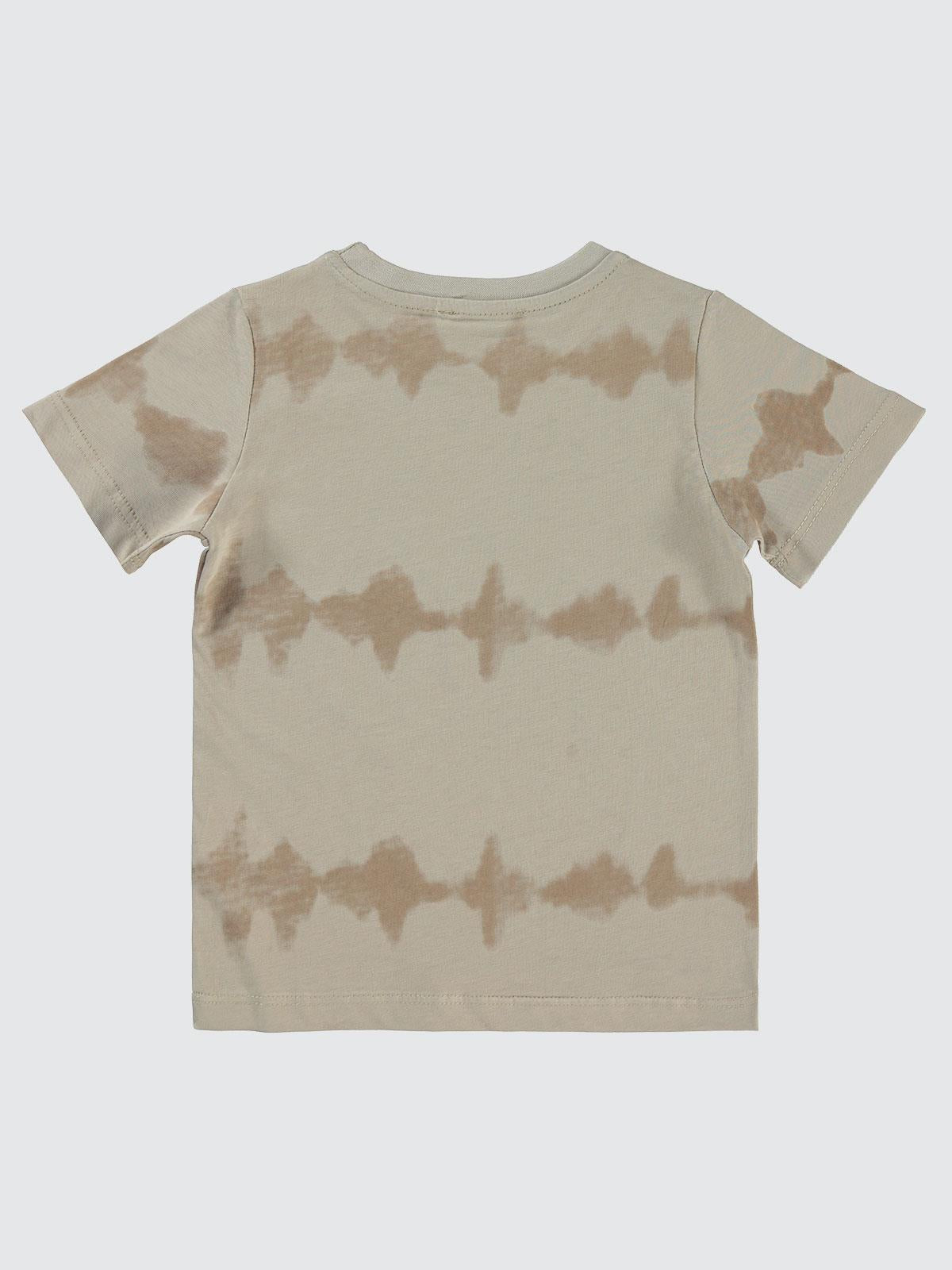 Civil Boys Basketball Baskılı 2-5 Yaş Tişört - Bej