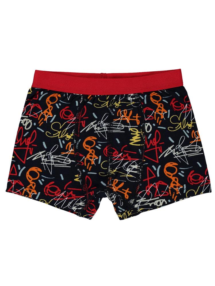 Civil Boys Style  2-10 Yaş 3'lü Boxer Set