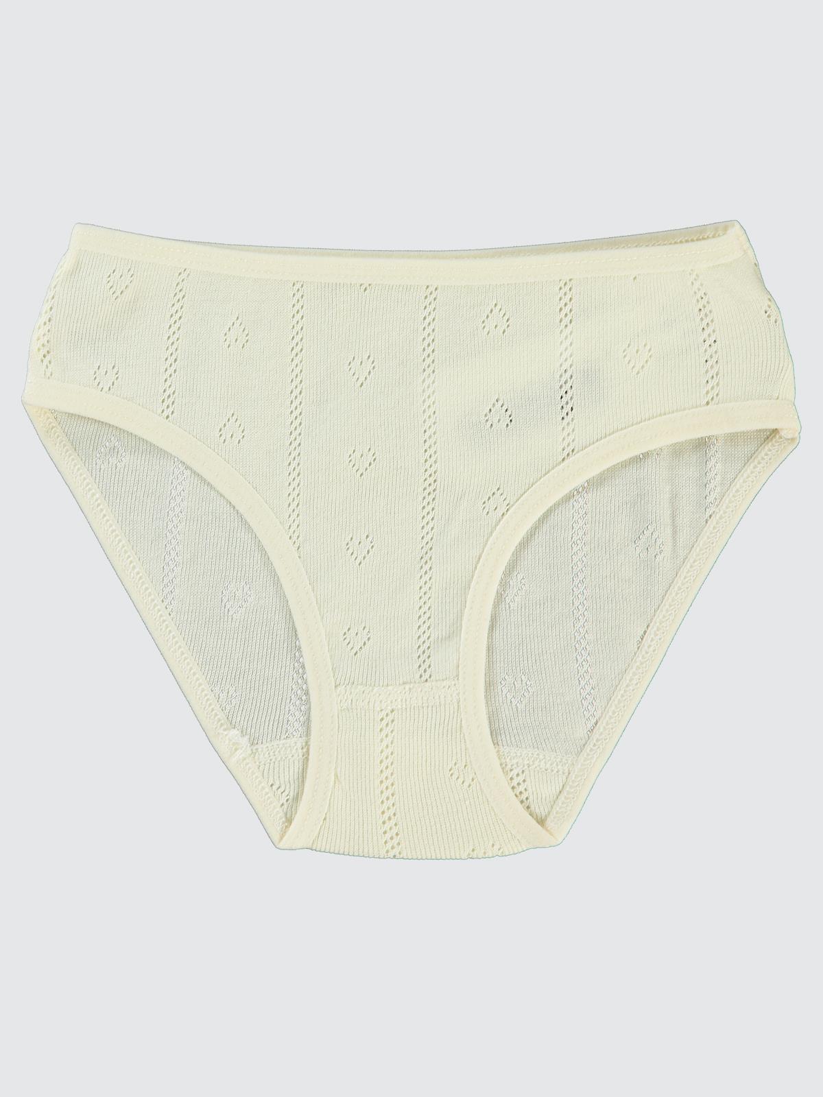 Civil Girls Kız Çocuk 2'li Külot Set 2-10 Yaş - Ekru