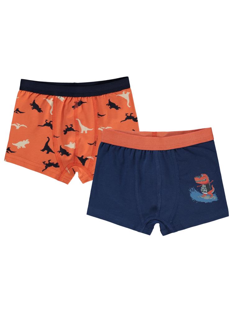 Civil Boys Dinazor 2-10 Yaş 2'li Boxer Set