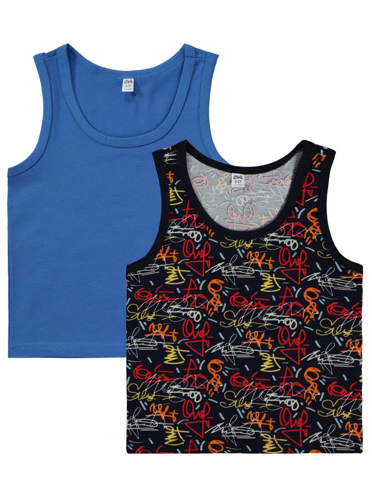 Civil Boys Graffiti 2-10 Yaş 2'li Atlet Set