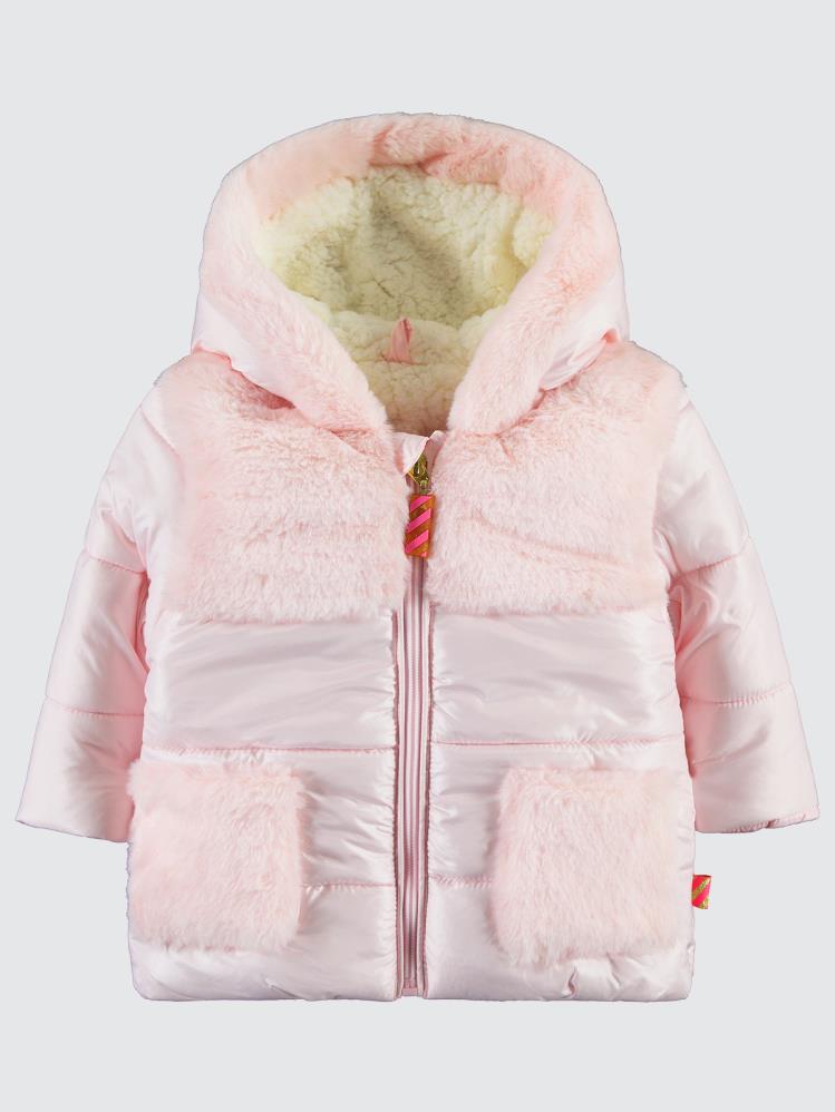 Civil Baby Roba Ve Cepleri Kürklü 6-18 Ay Mont - Pembe