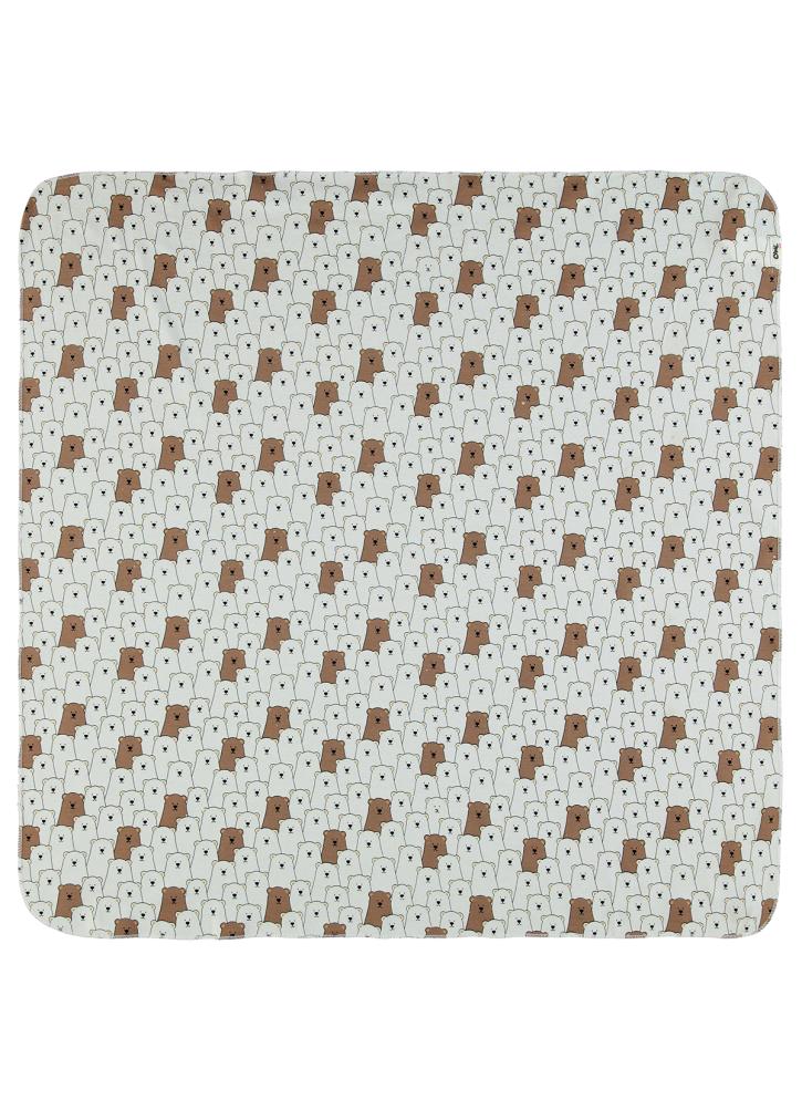 Civil Baby Ayıcık Baskılı 80*90 Battaniye - Ekru