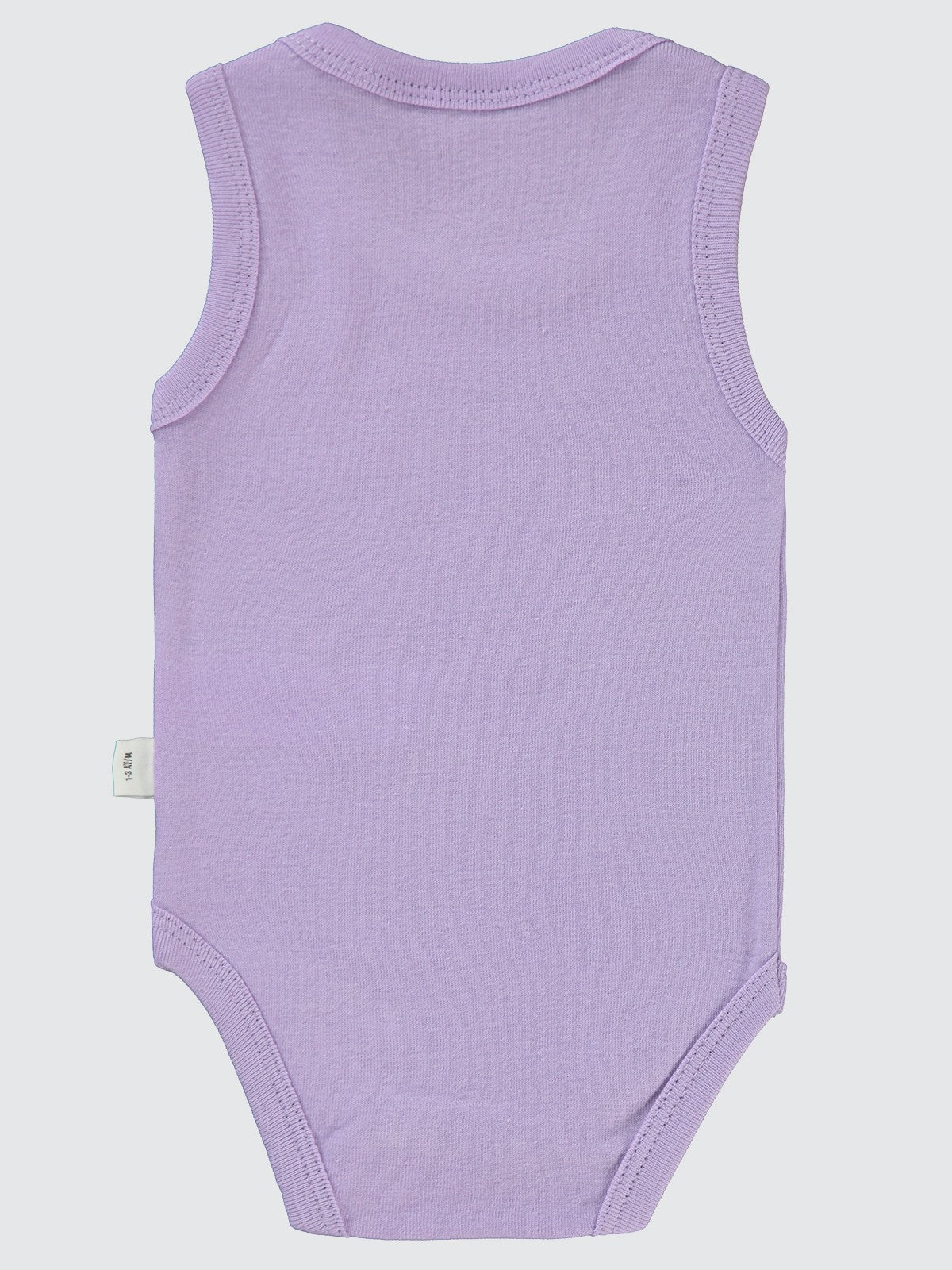 Civil Baby Gökkuşağı Baskılı 1-36 Ay Çıtçıtlı Badi - Lila