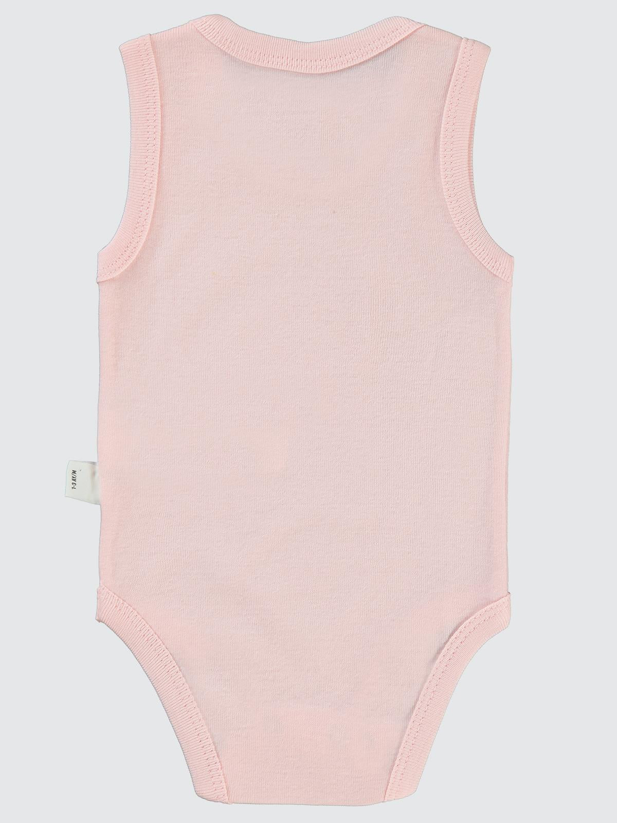 Civil Baby Gökkuşağı Baskılı 1-36 Ay Çıtçıtlı Badi - Pudra