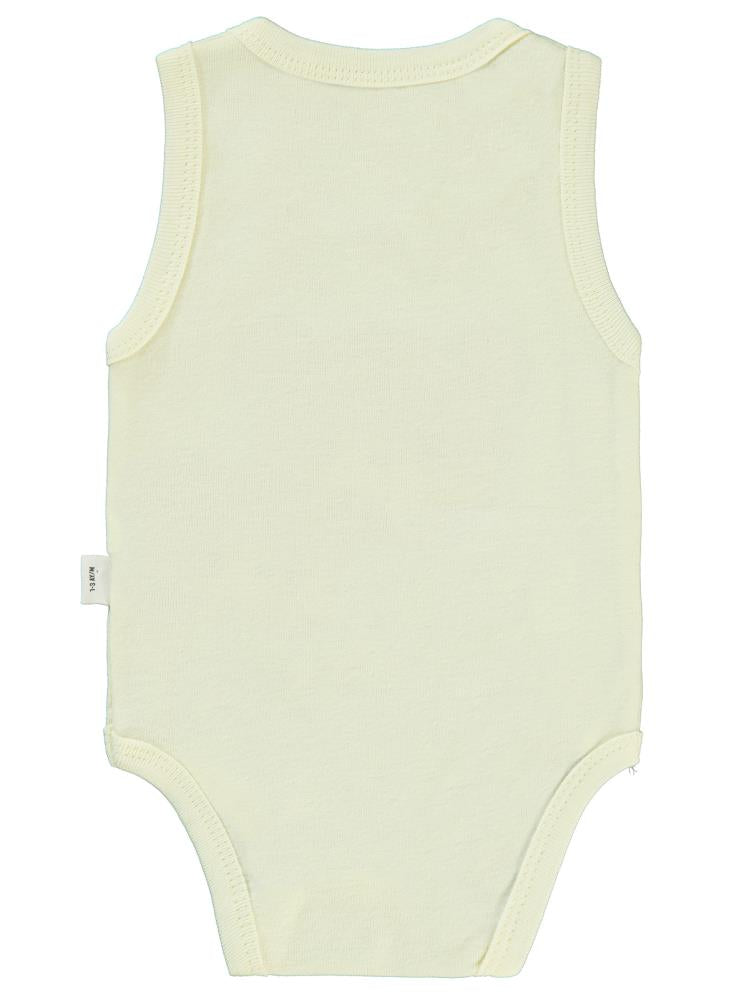 Civil Baby Little Bear Baskılı 1-36 Ay Çıtçıtlı Badi - Fil Dişi