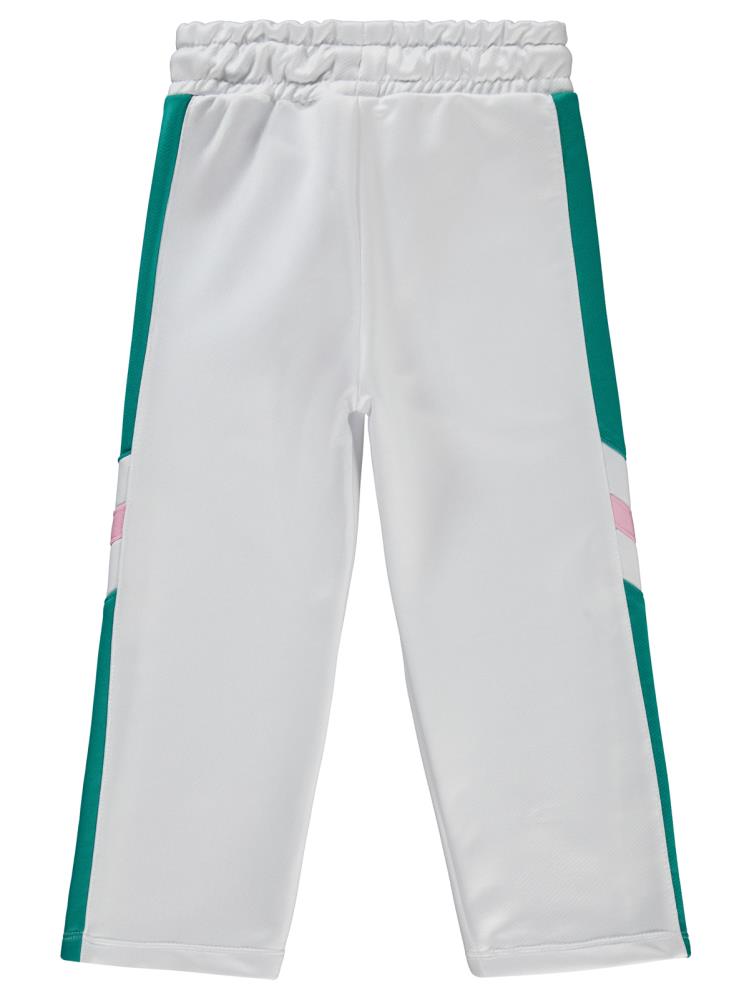 Civil Girls Tenis Baskılı 2-5 Yaş Eşofman Altı - Beyaz