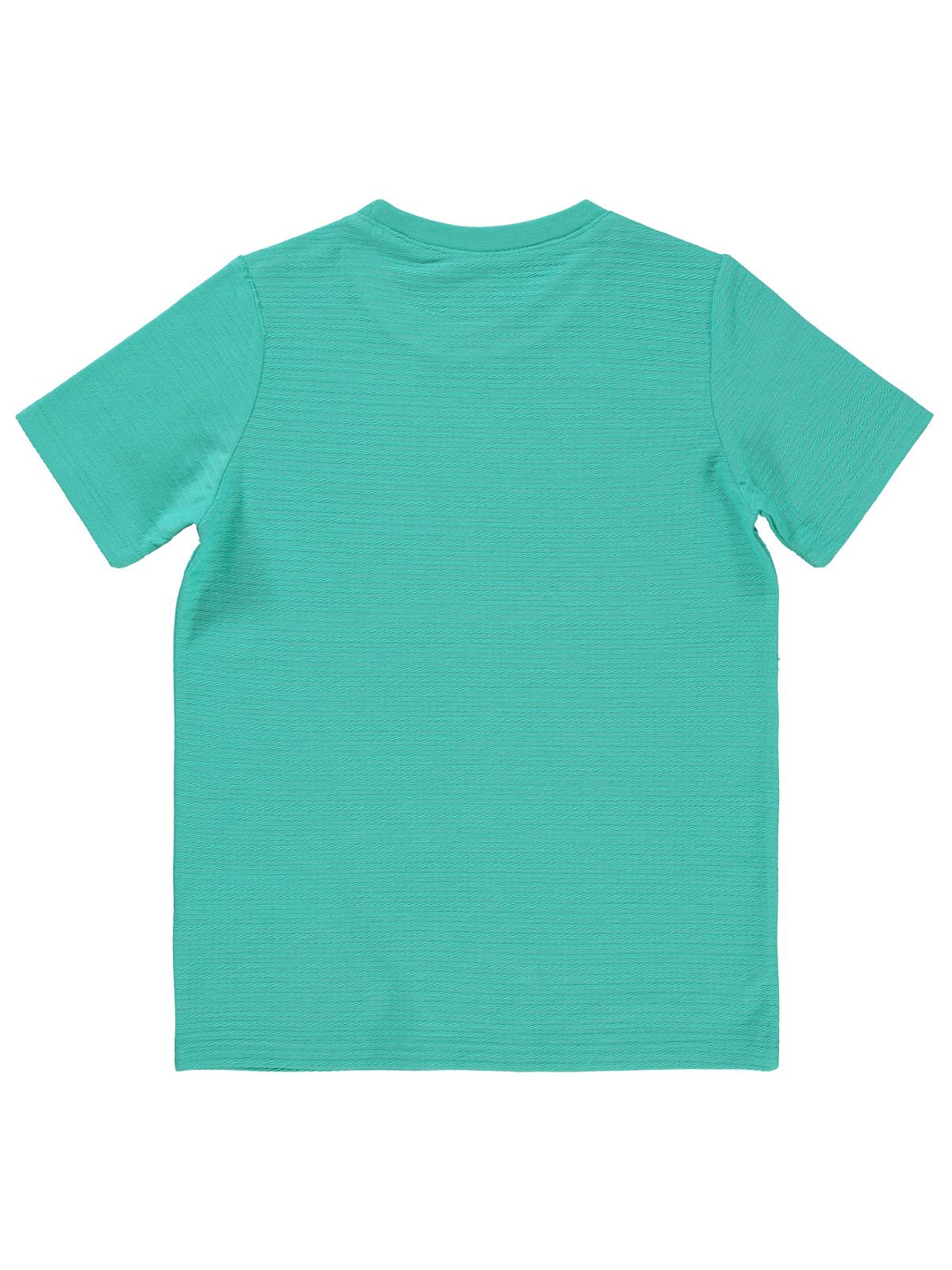 Civil Boys Yelken Nakışlı 6-9 Yaş Tişört - Yeşil