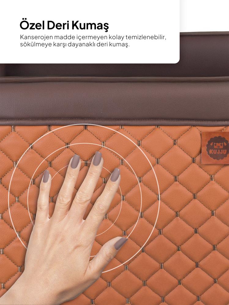 Kujju Harmony Lüks Pedli Ana Dizi - Kahverengi