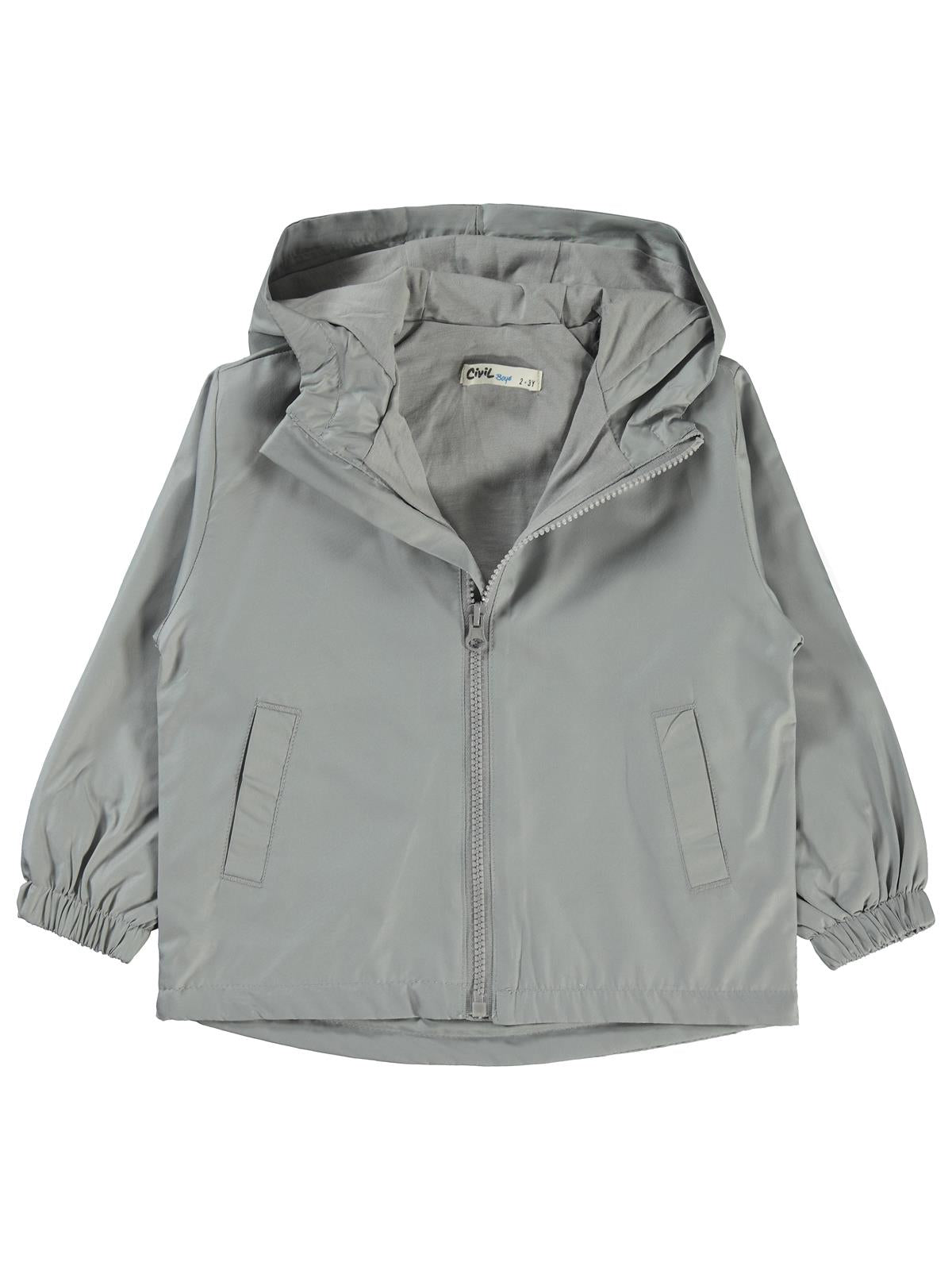 Civil Boys Basic 2-5 Yaş Yağmurluk - Gri