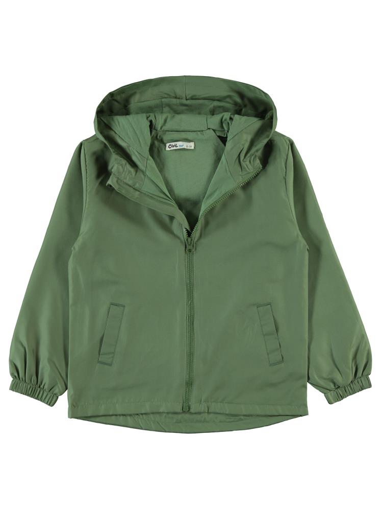 Civil Boys Basic 6-9 Yaş Yağmurluk - Haki