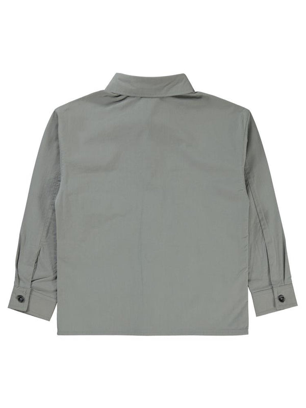 Civil Boys Kat kat cepli 10-13 Yaş Gömlek - Gri