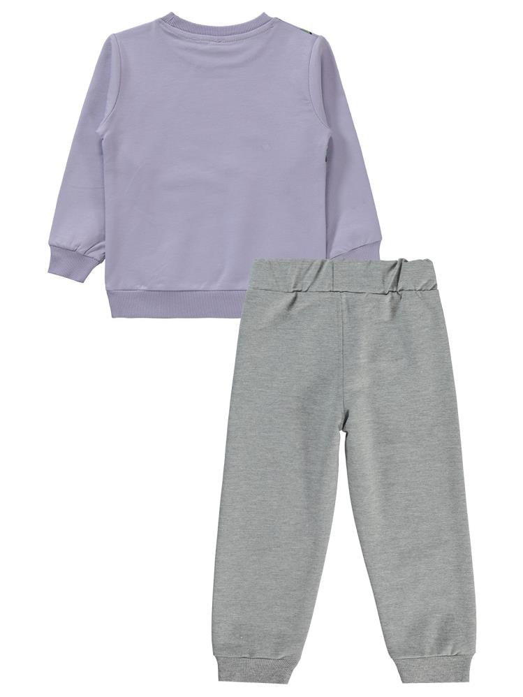 Civil Girls 2-5 Yaş Eşofman Takımı - Lila