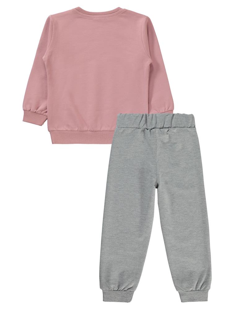 Civil Girls 2-5 Yaş Eşofman Takımı - Pembe