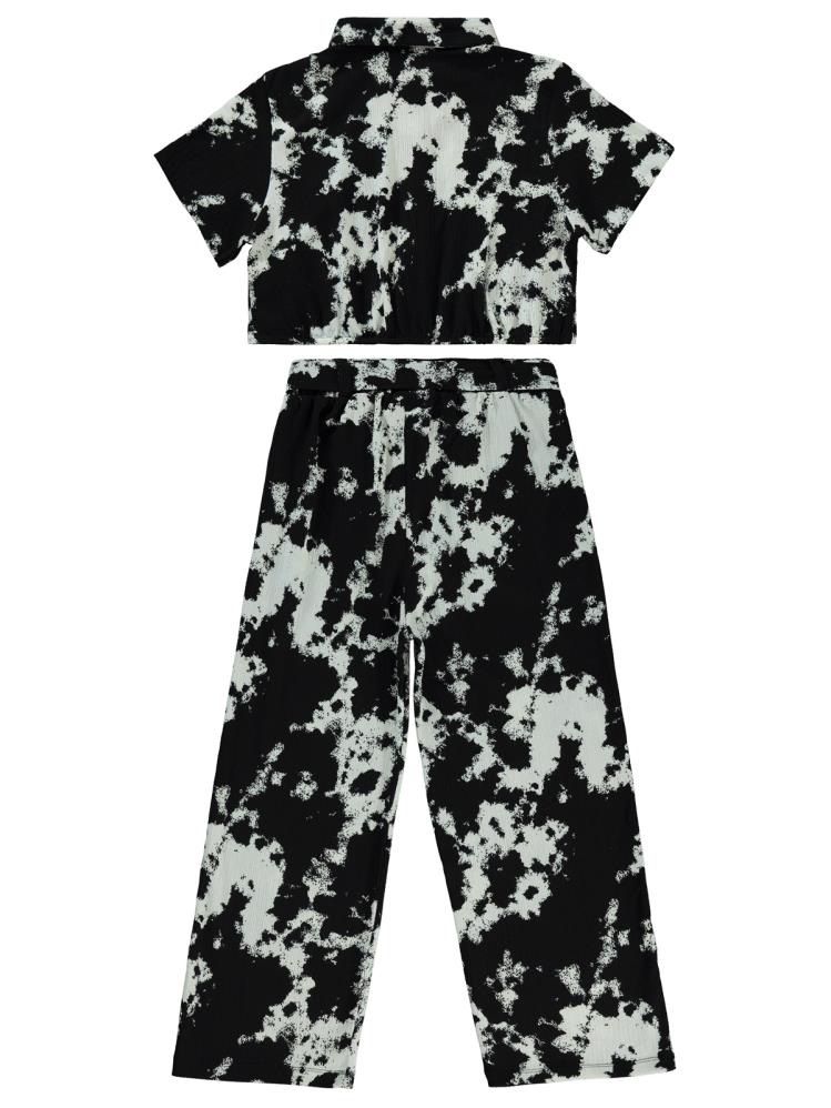 Civil Girls Batik 10-13 Yaş Takım - Siyah