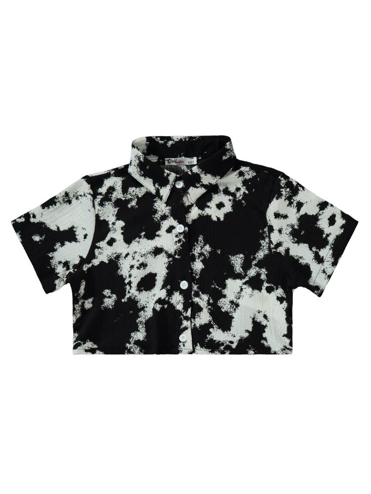 Civil Girls Batik 10-13 Yaş Takım - Siyah