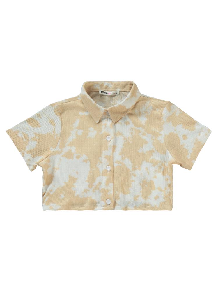 Civil Girls Batik 10-13 Yaş Takım - Bej