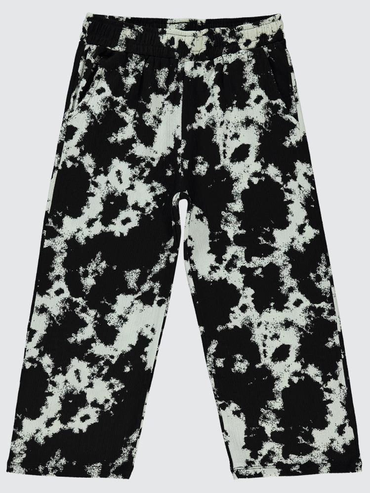 Civil Girls Batik 10-13 Yaş Pantolon - Siyah