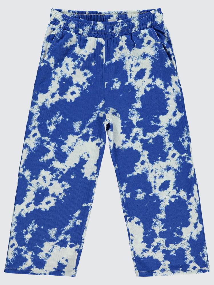 Civil Girls Batik 10-13 Yaş Pantolon - Mavi