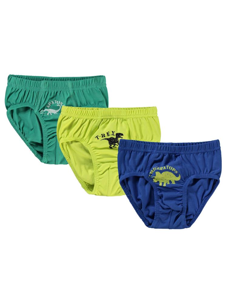 Civil Boys Dinazor 2-10 Yaş 3'lü Külot Set