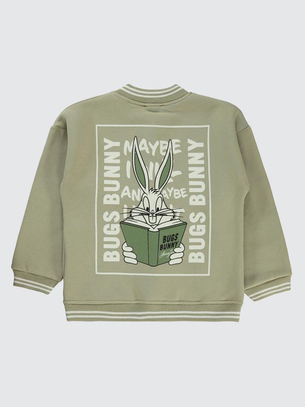 Bugs Bunny 10-13 Yaş Hırka - Gri