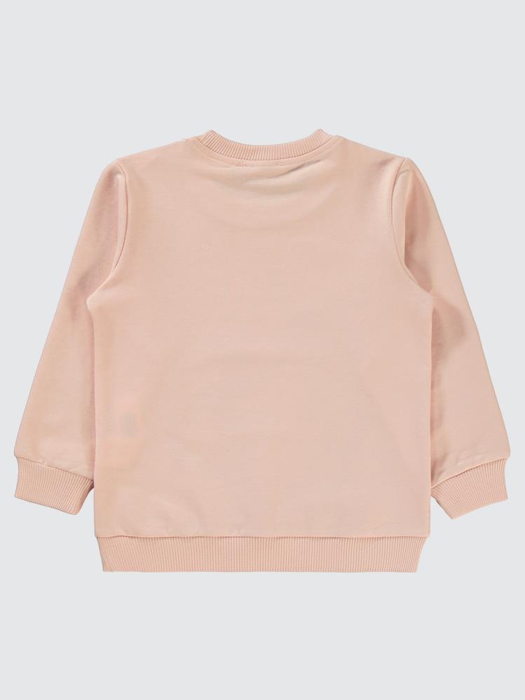 Tom and Jerry 2-5 Yaş Sweatshirt - Pudra