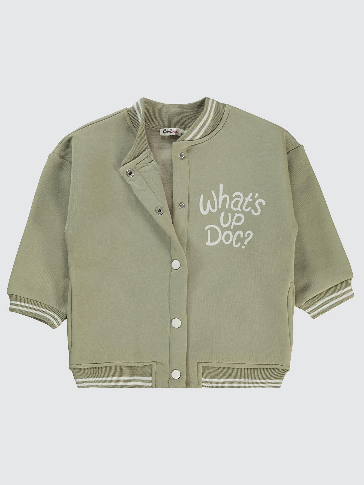 Bugs Bunny 2-5 Yaş Hırka - Gri