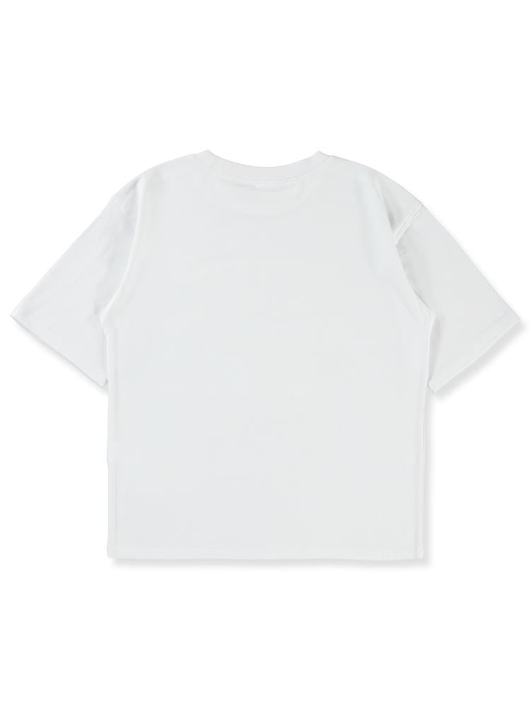 Civil Girls Beache Clup 10-13 Yaş Tişört - Beyaz