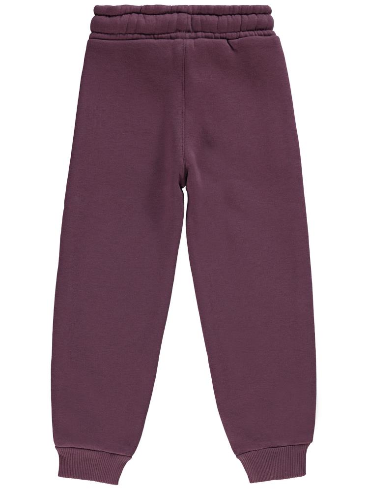 Civil Girls Kedi Baskılı 2-5 Yaş Eşofman Altı - Lila