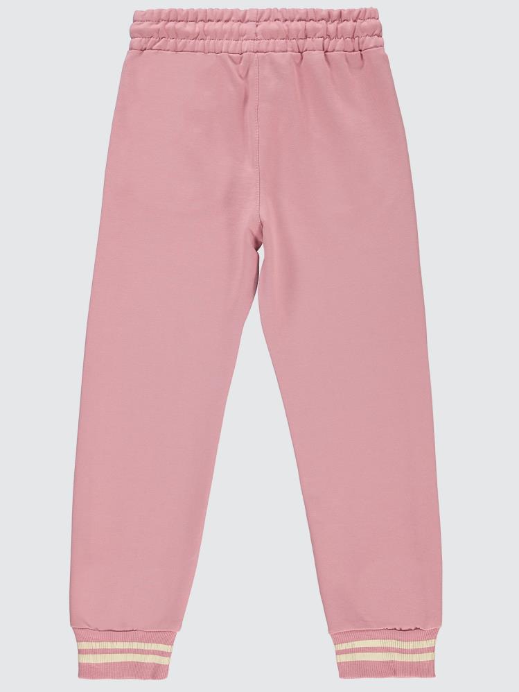 Civil Girls Manhattan Baskılı 10-13 Yaş Eşofman Altı - Pembe