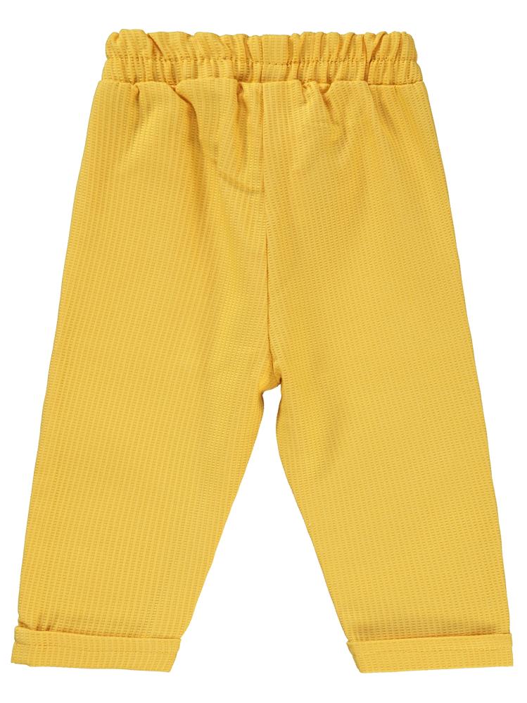 Civil Baby Düğmeli 6-18 Ay Pantolon - Sarı