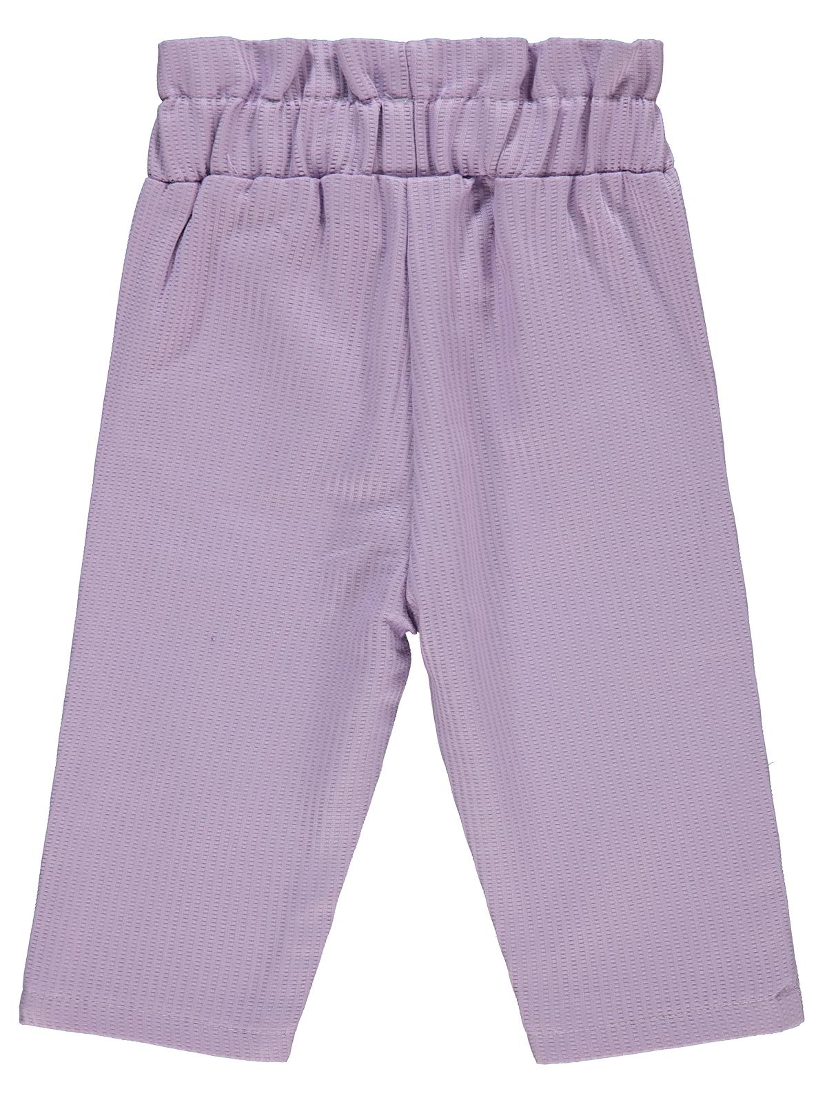 Civil Baby Düğmeli 6-18 Ay Pantolon - Lila