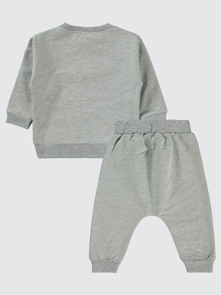 Civil Baby Basic 6-18 Ay Takım - Gri