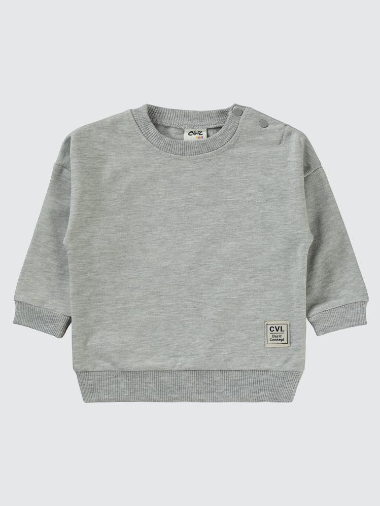 Civil Baby Basic 6-18 Ay Takım - Gri