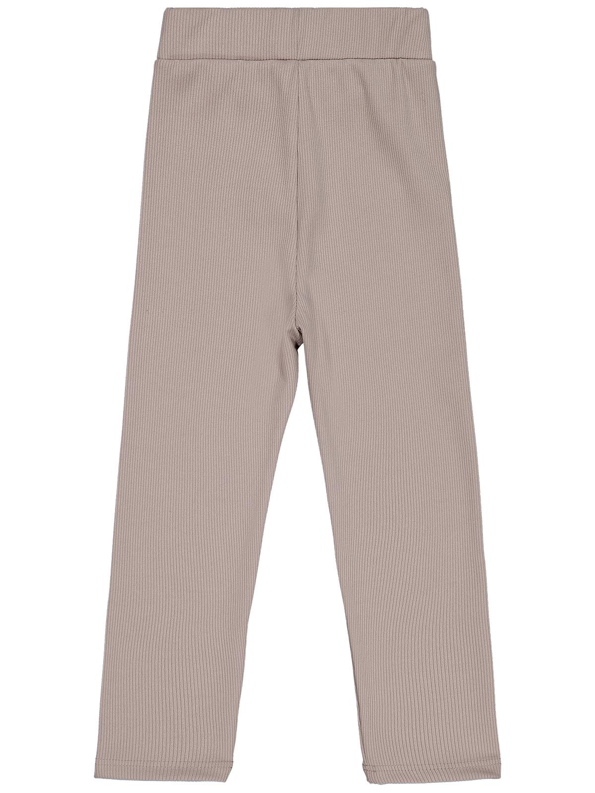 Civil Girls Düz 6-9 Yaş Tayt - Bej