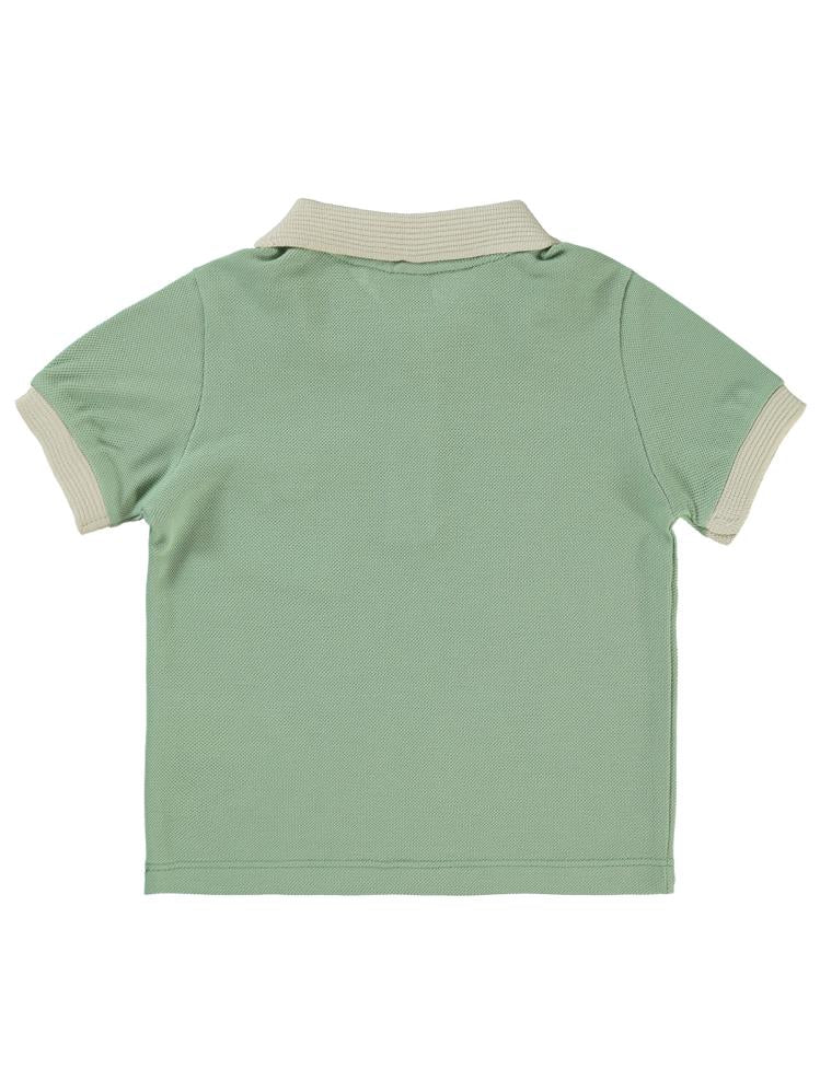 Civil Baby Harf Nakışlı 6-18 Ay Tişört - Yeşil