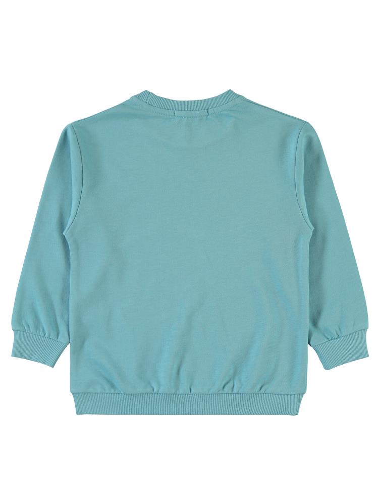 Civil Boys Timsah Baskılı 2-5 Yaş Sweatshirt - Mavi