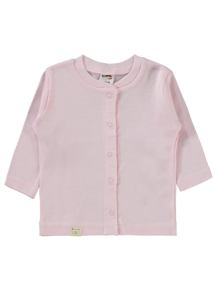 Civil Baby Düz 1-6 Ay Pijama Takımı - Pembe