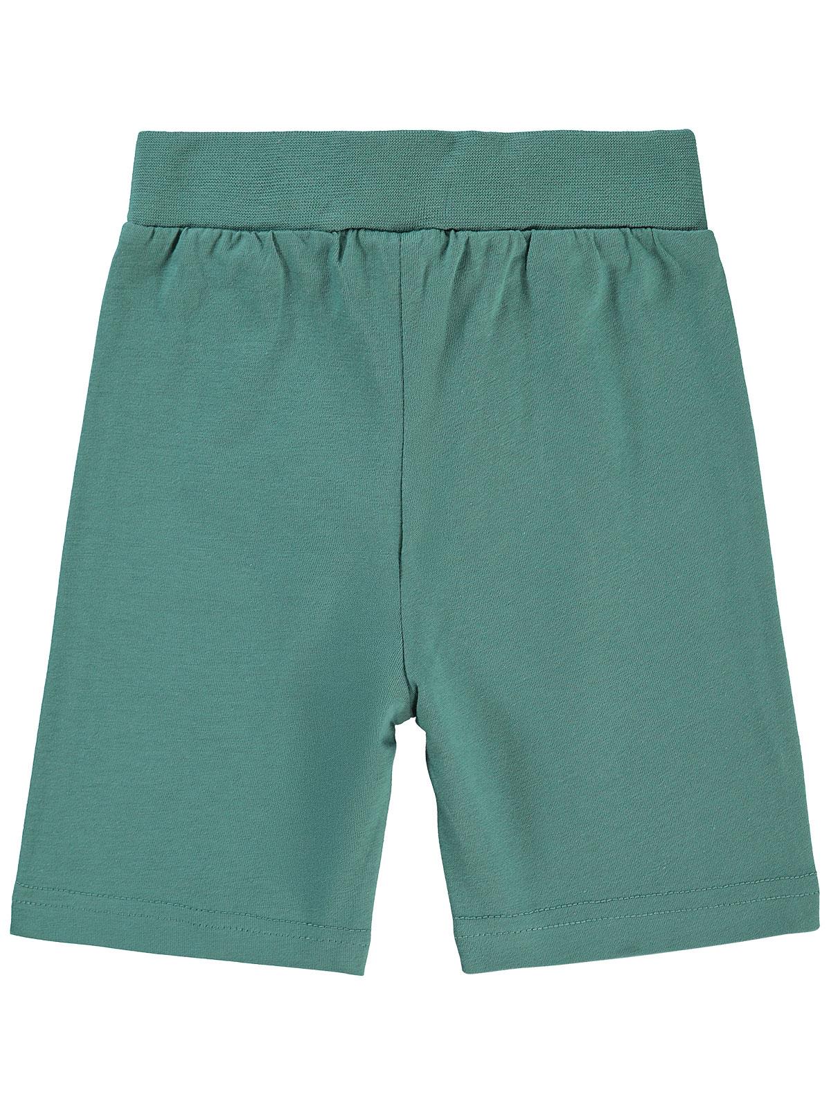 Civil Baby Ribanalı 6-18 Ay Erkek Kapri - Yeşil