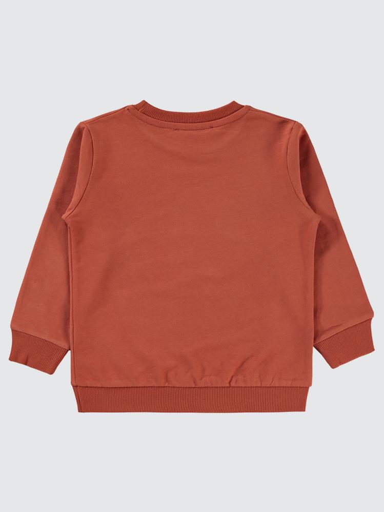 Civil Boys Ready For Baskılı 2-5 Yaş Sweatshirt - Turuncu