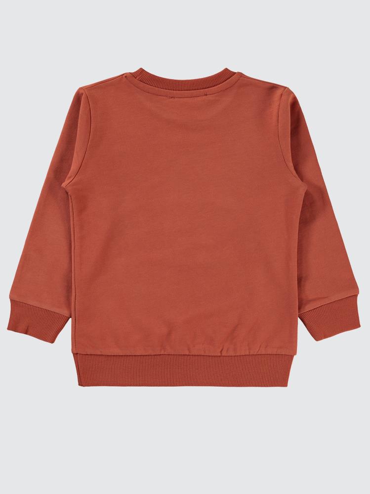 Civil Boys Play Hard 2-5 Yaş Sweatshirt - Turuncu
