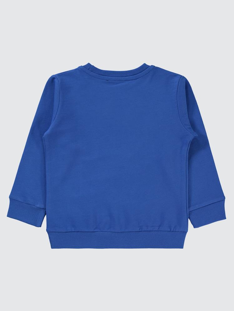 Civil Boys Gamer Over Baskılı 2-5 Yaş Sweatshirt - Mavi