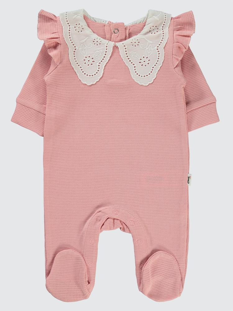 Civil Baby Yaka Dantelli 1-9 Ay Tulum - Pembe