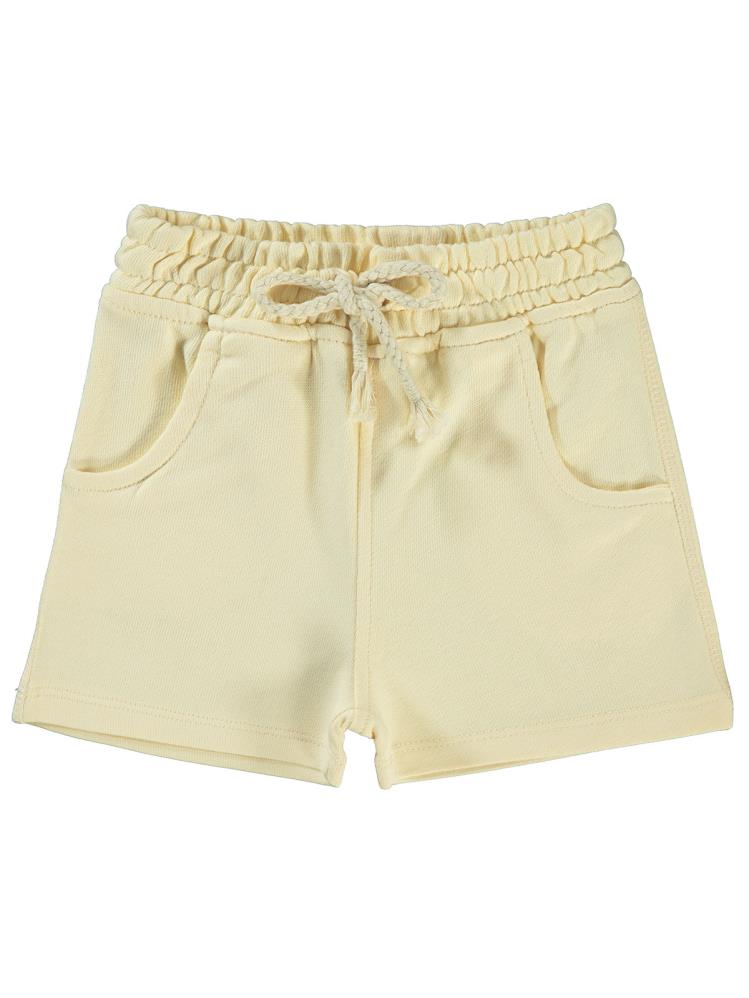 Civil Baby Basic Karyoka Dikişli 6-18 Ay Şort - Bej