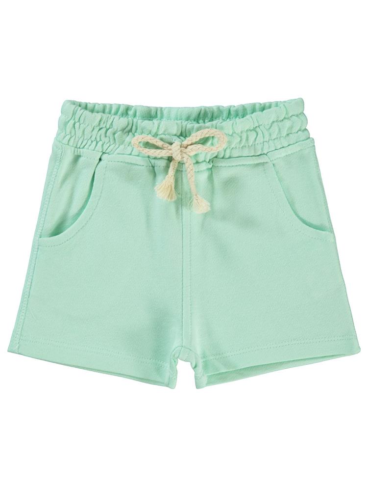 Civil Baby Basic Karyoka Dikişli 6-18 Ay Şort - Yeşil