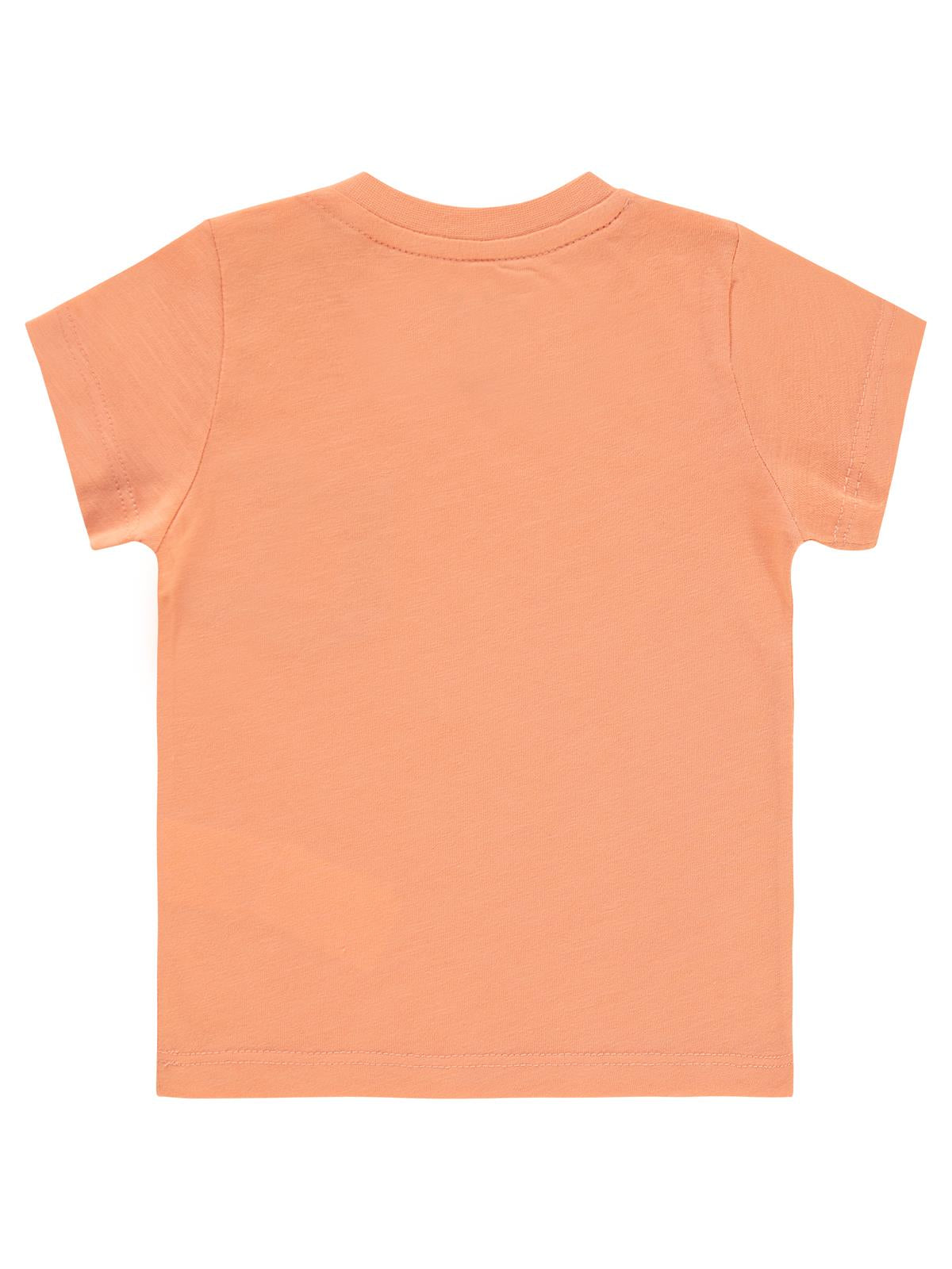 Civil Baby Yelkenli Nakışlı 6-18 Ay Tişört - Turuncu