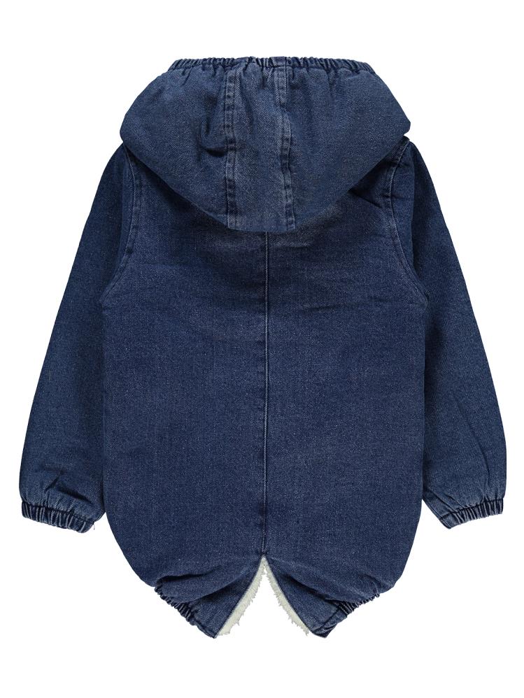 Civil Girls Torba Cepli 2-5 Yaş Mont - Mavi