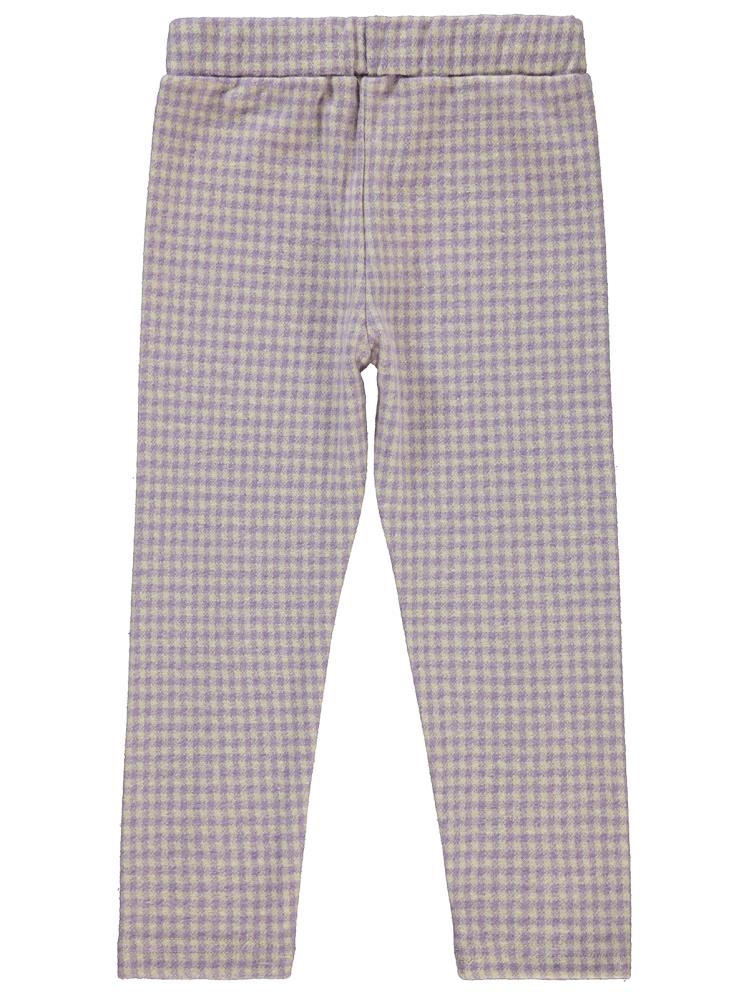 Civil Girls Pitikare Desen Çima Dikişli 10-13 Yaş Tayt - Lila