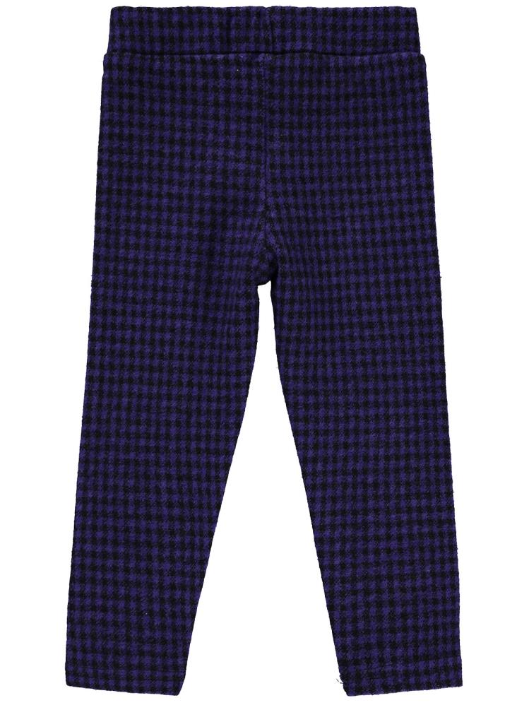 Civil Girls Pitikare Desen Çima Dikişli 2-5 Yaş Tayt - Siyah