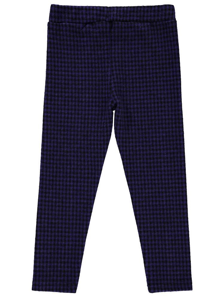 Civil Girls Pitikare Desen Çima Dikişli 10-13 Yaş Tayt - Siyah